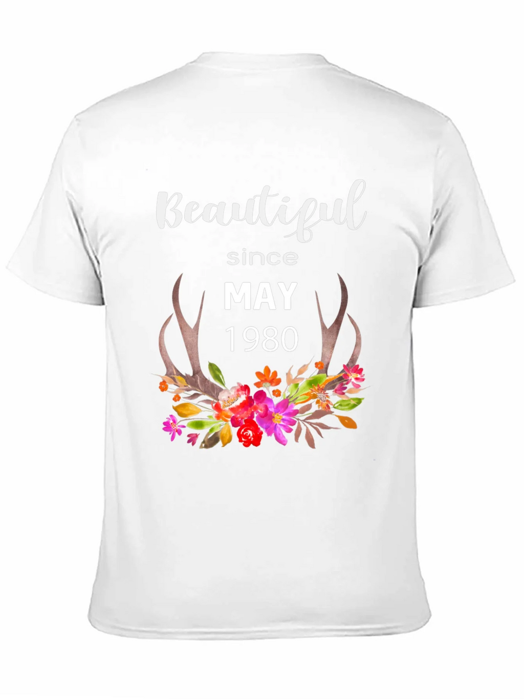 Beautiful Since May 1980 T-Shirt product image 8