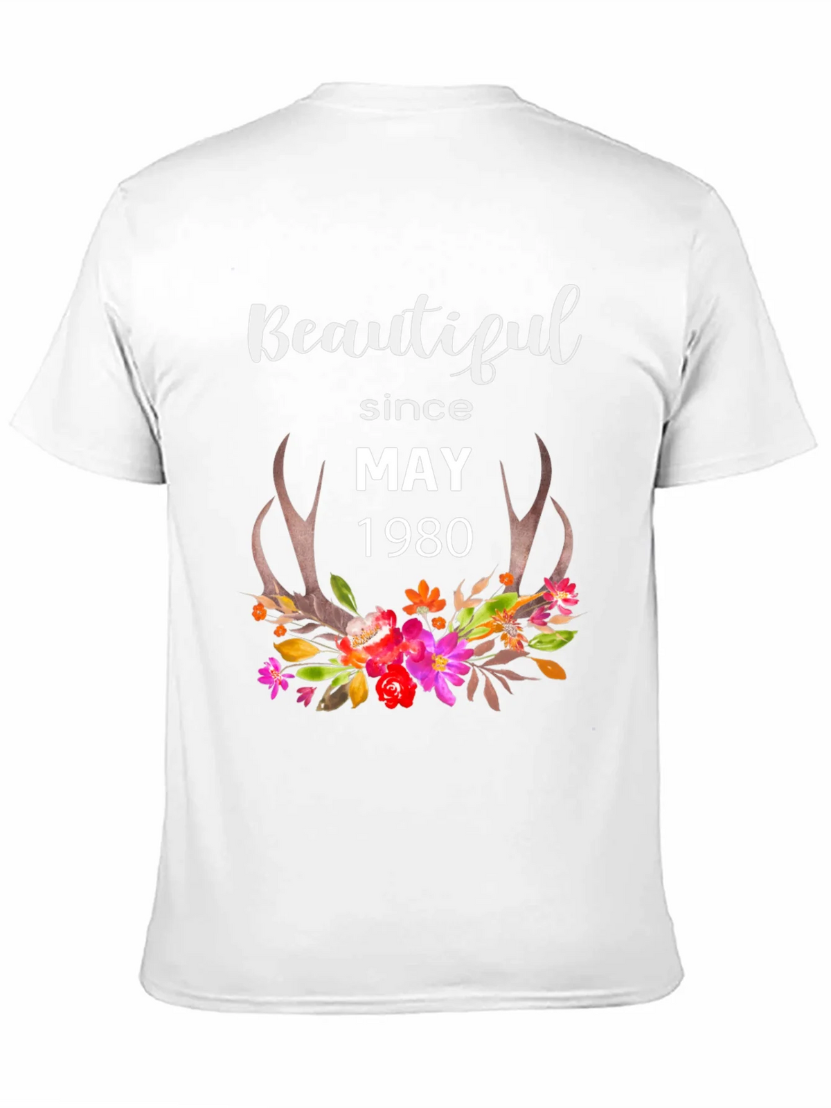 Beautiful Since May 1980 T-Shirt product image 8