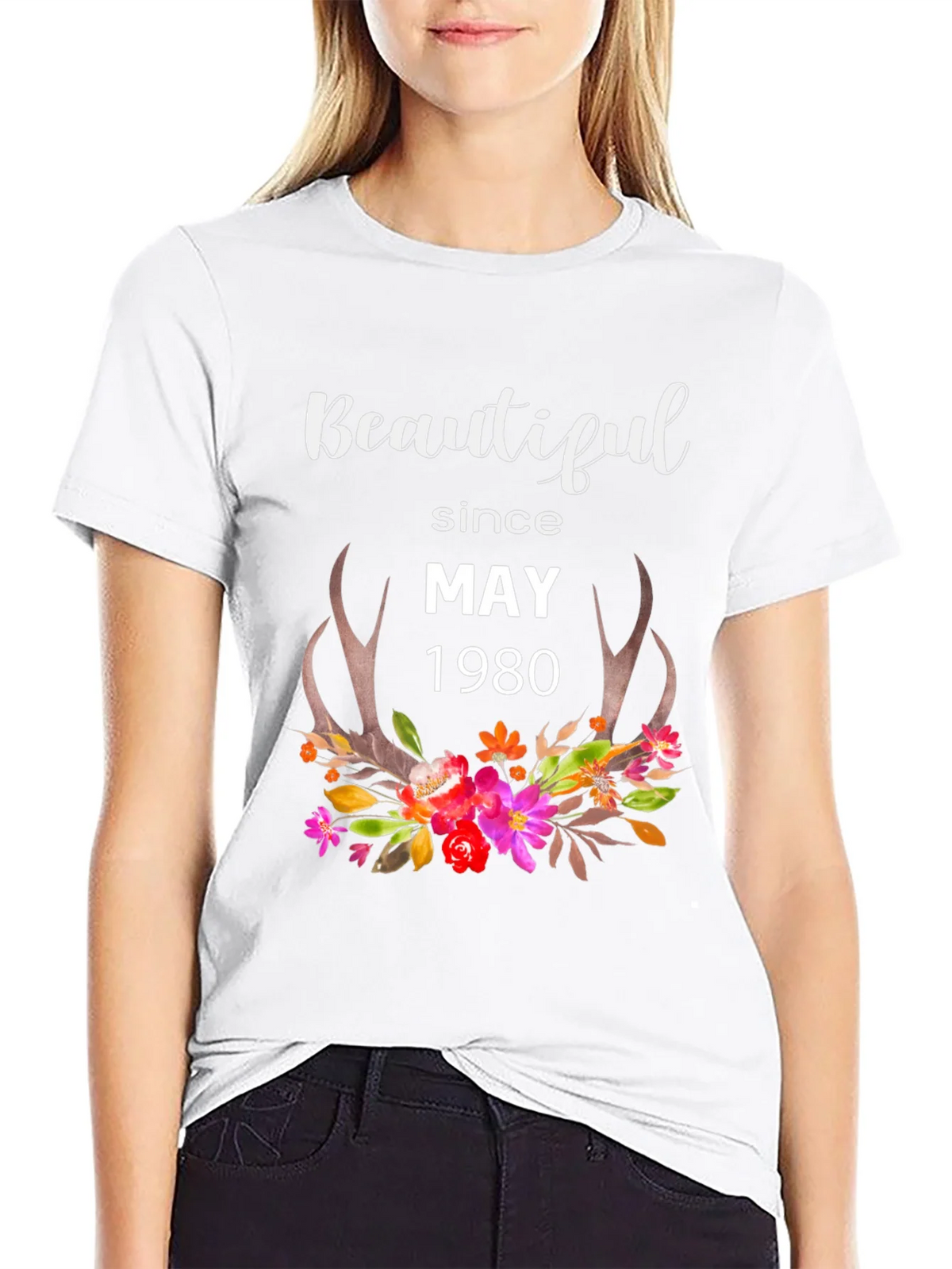Beautiful Since May 1980 T-Shirt product image 6