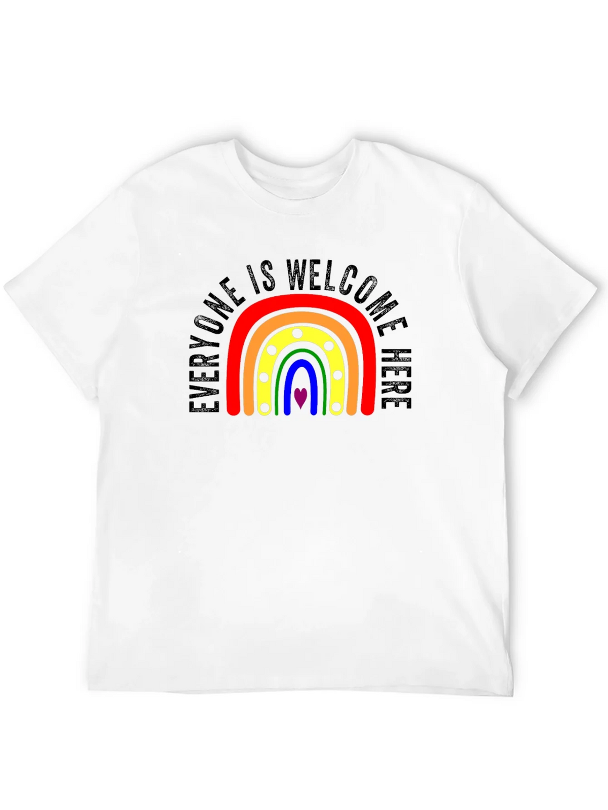 Everyone Welcome Rainbow Pride T-Shirt product image 11