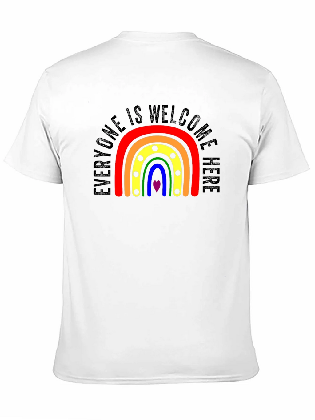 Everyone Welcome Rainbow Pride T-Shirt product image 10