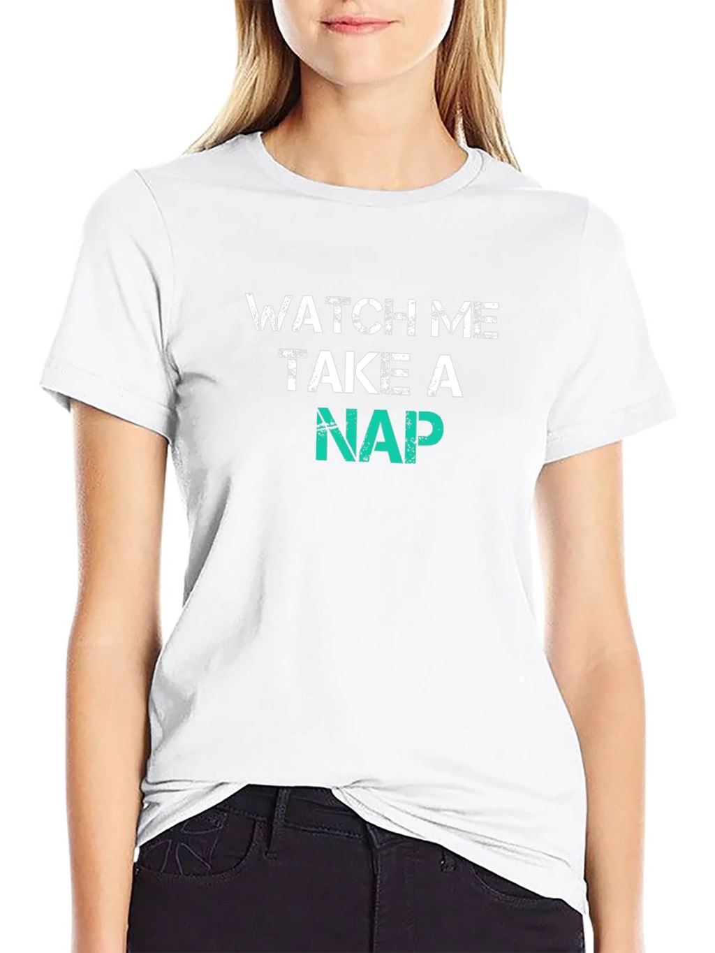 Watch Me Take a Nap T-Shirt Funny Graphic Tee product image 3