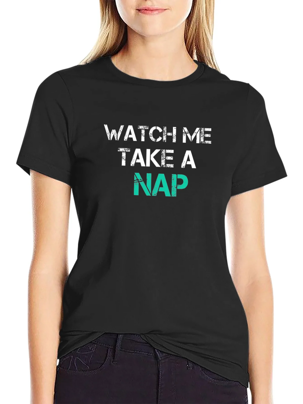 Watch Me Take a Nap T-Shirt Funny Graphic Tee product image 1
