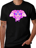 Three-Eyed Alien T-Shirt - Black product image 1