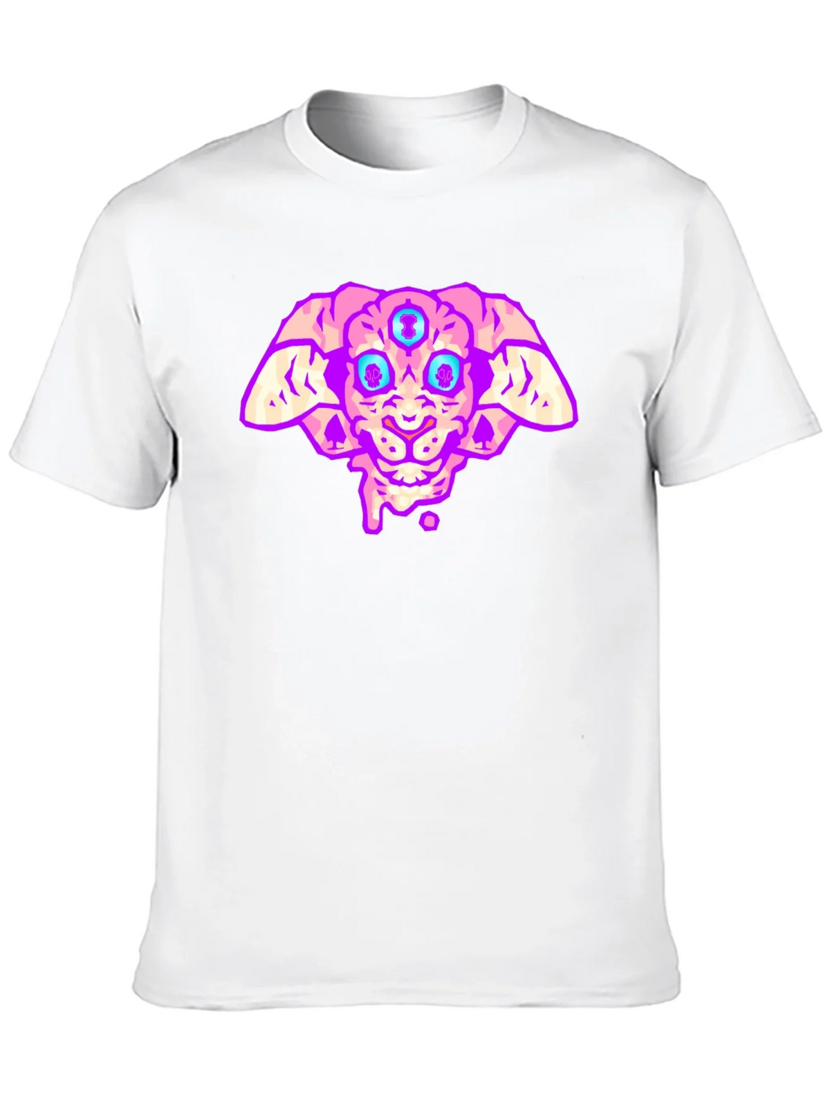 Three-Eyed Alien T-Shirt - Black product image 6