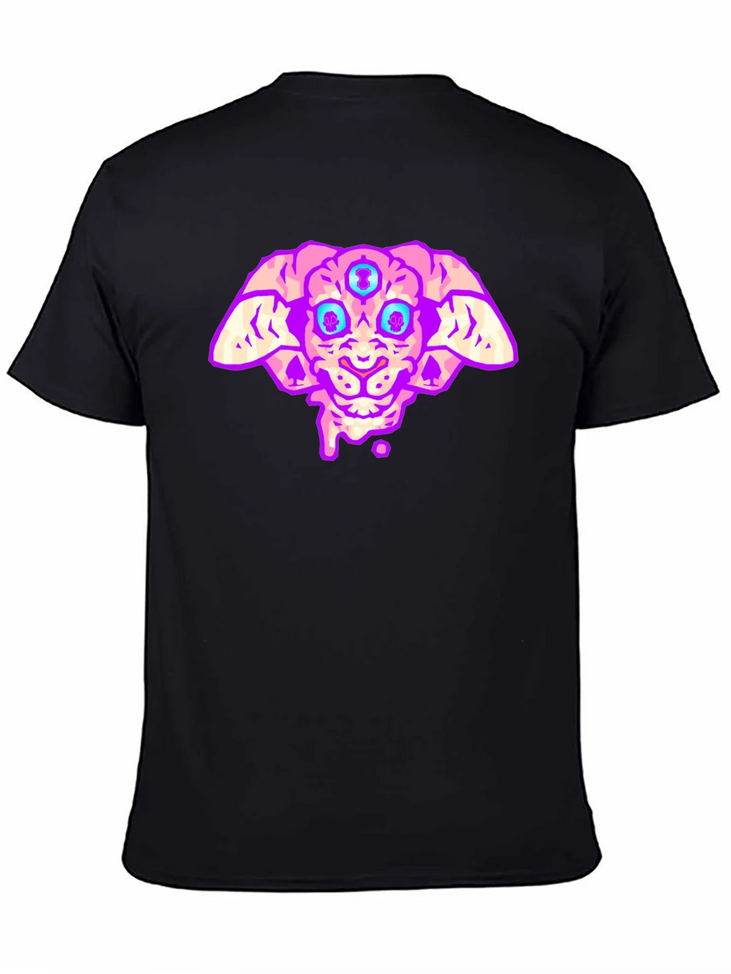 Three-Eyed Alien T-Shirt - Black product image 3