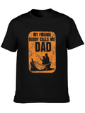 My Fishing Buddy Calls Me Dad T-Shirt product image 1
