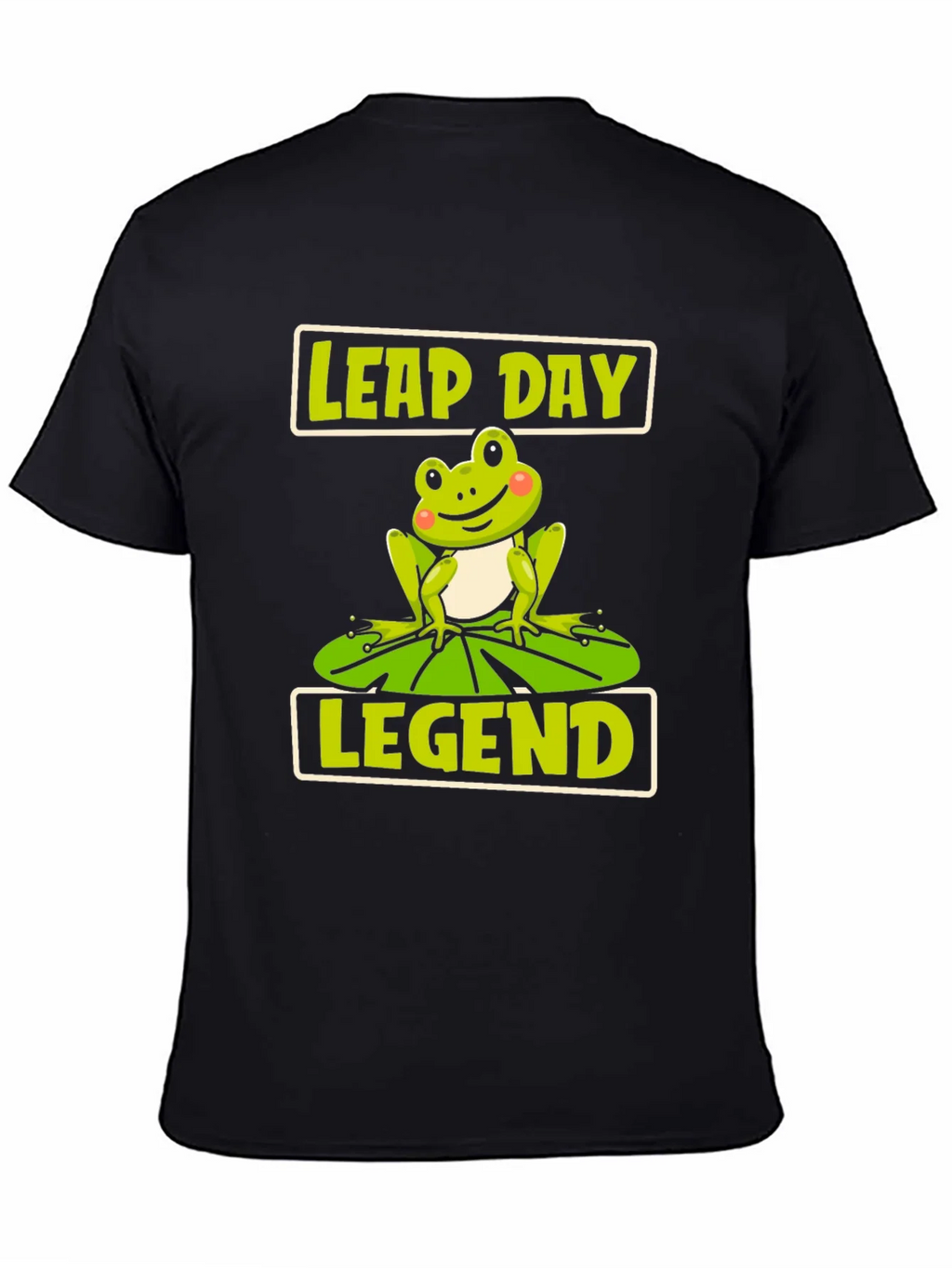 Leap Day Legend Frog Graphic T-Shirt product image 4