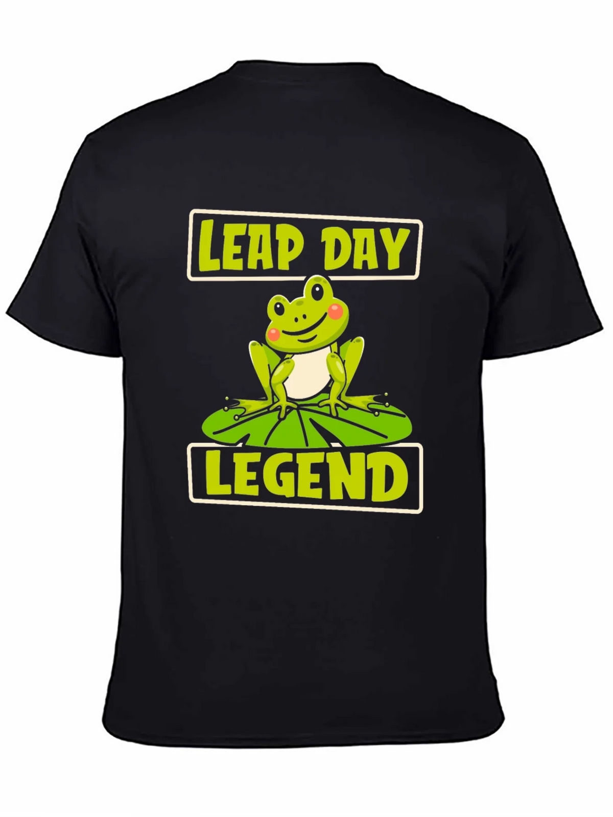 Leap Day Legend Frog Graphic T-Shirt product image 4