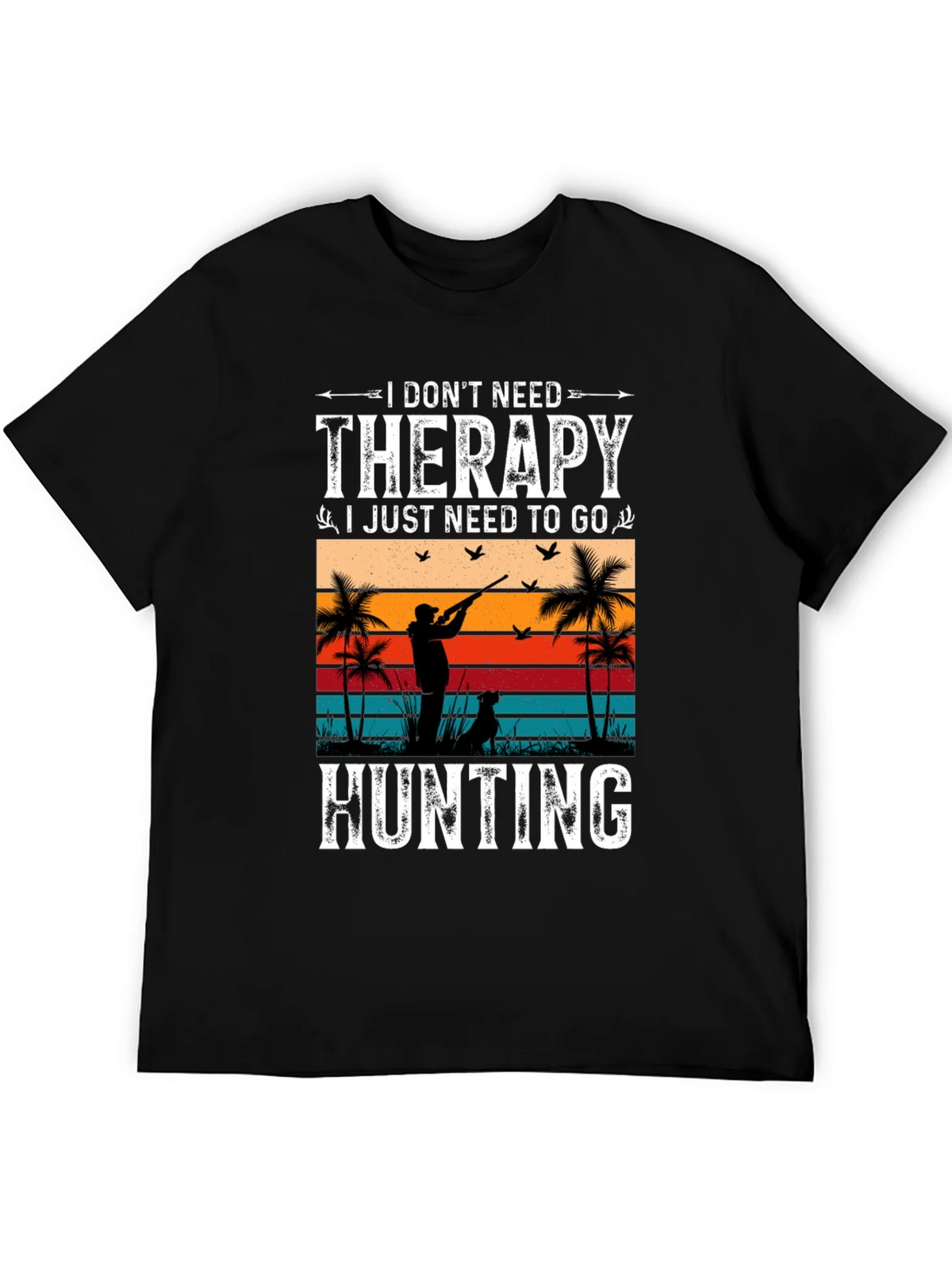 Hunting Therapy T-Shirt - Graphic Tee for Outdoor Lovers product image 5