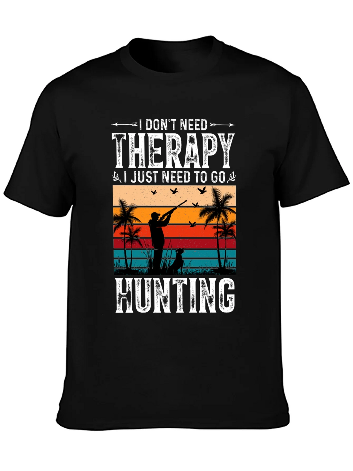 Hunting Therapy T-Shirt - Graphic Tee for Outdoor Lovers product image 3
