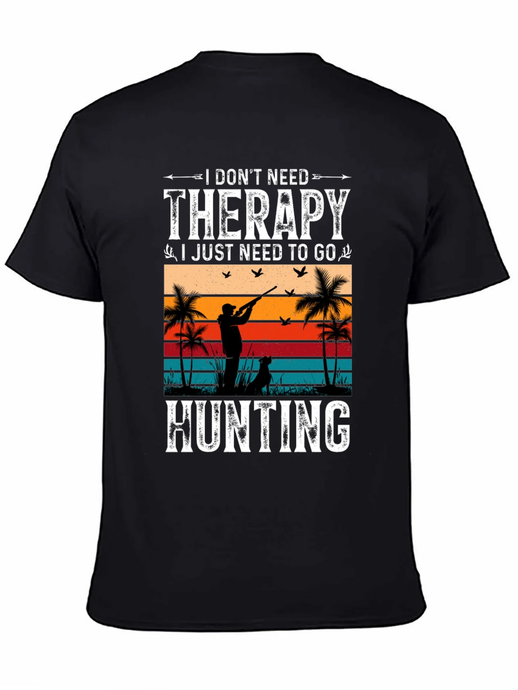 Hunting Therapy T-Shirt - Graphic Tee for Outdoor Lovers product image 4