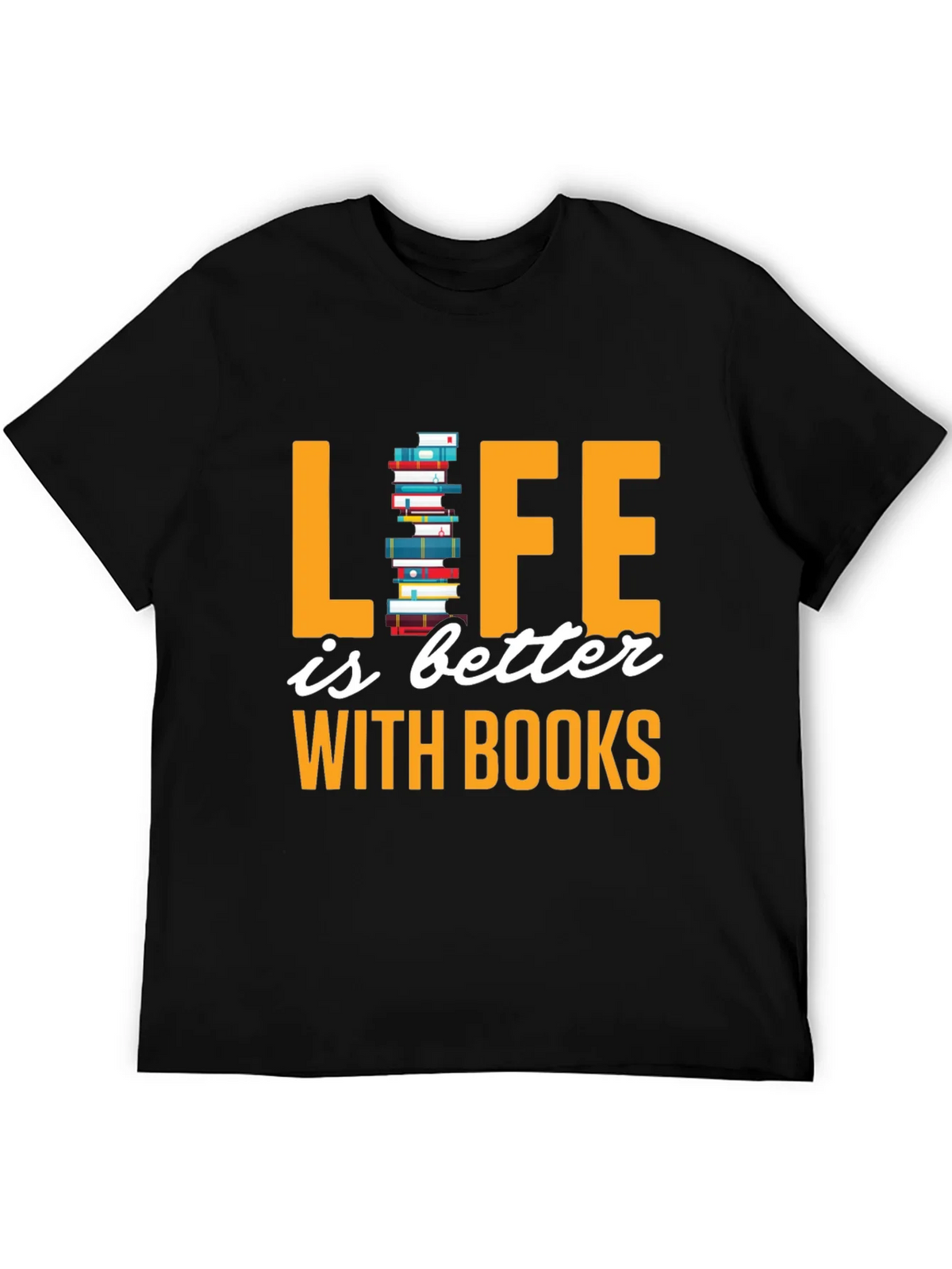 Life is Better with Books T-Shirt product image 5