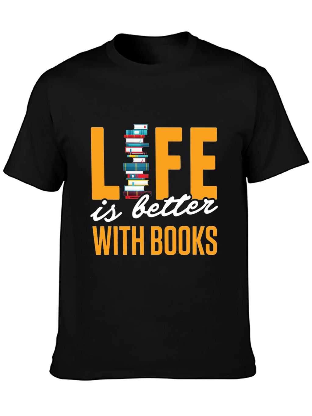 Life is Better with Books T-Shirt product image 3