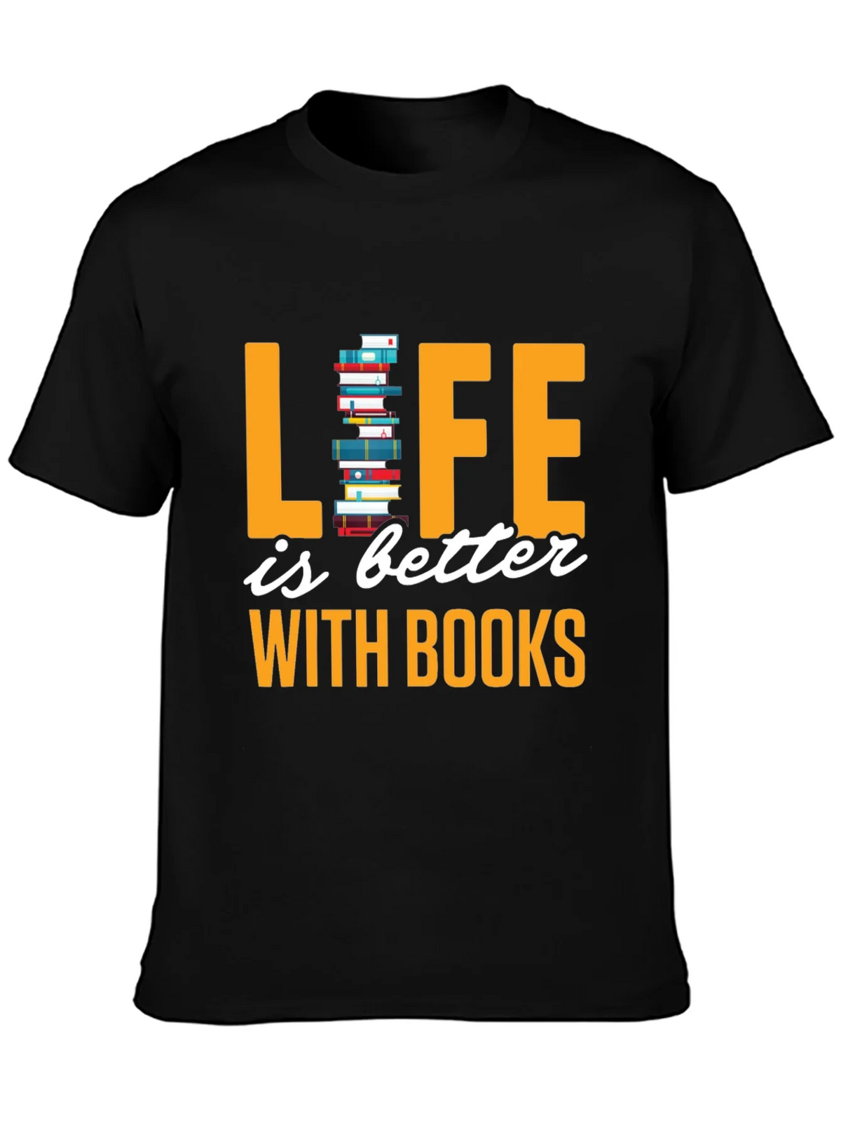 Life is Better with Books T-Shirt product image 3