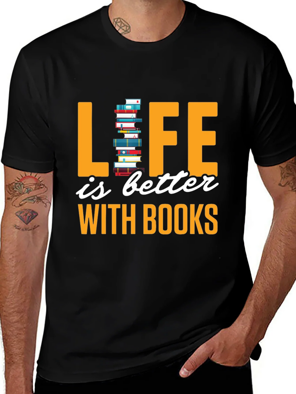 Life is Better with Books T-Shirt product image 1