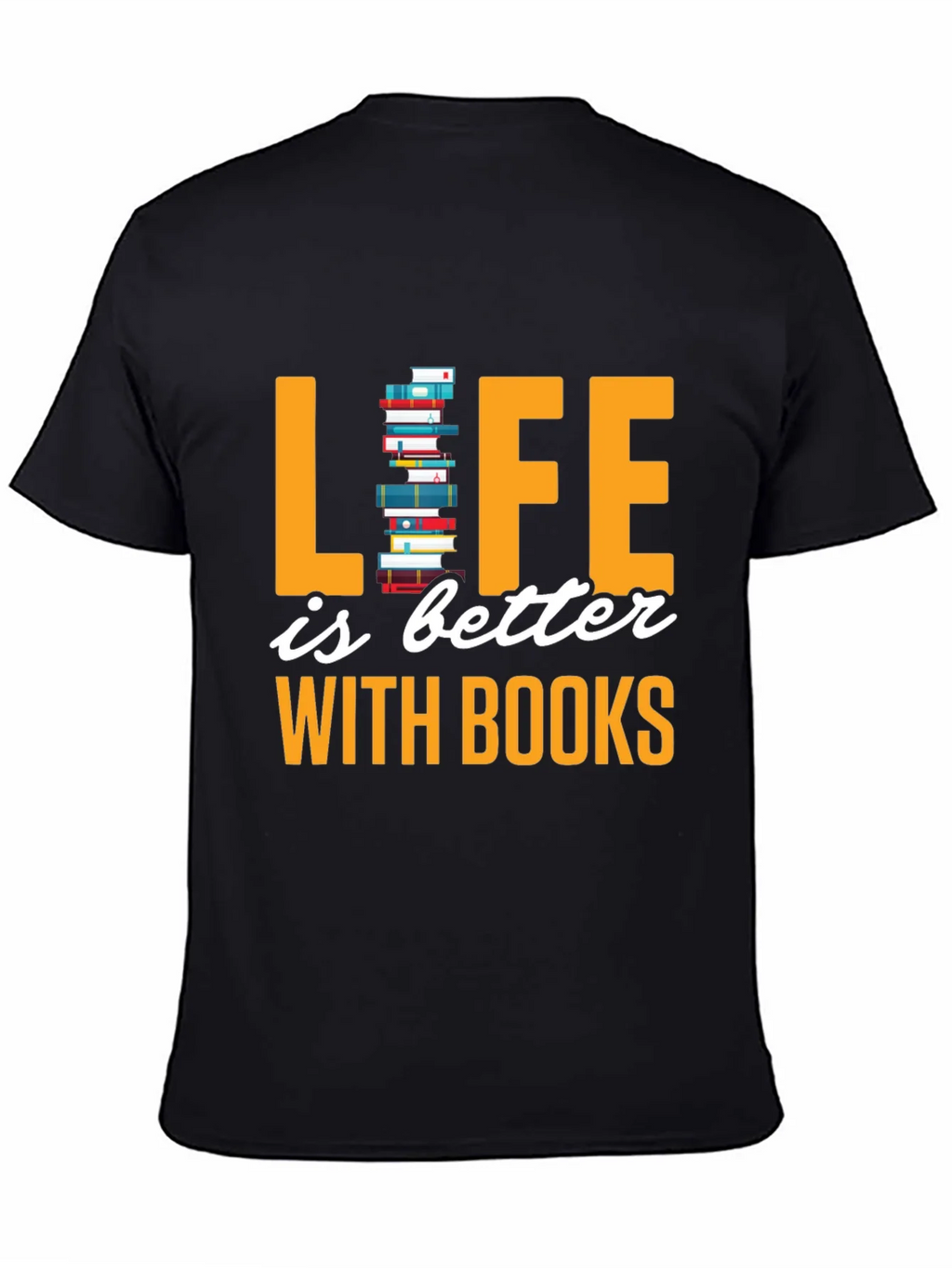 Life is Better with Books T-Shirt product image 4