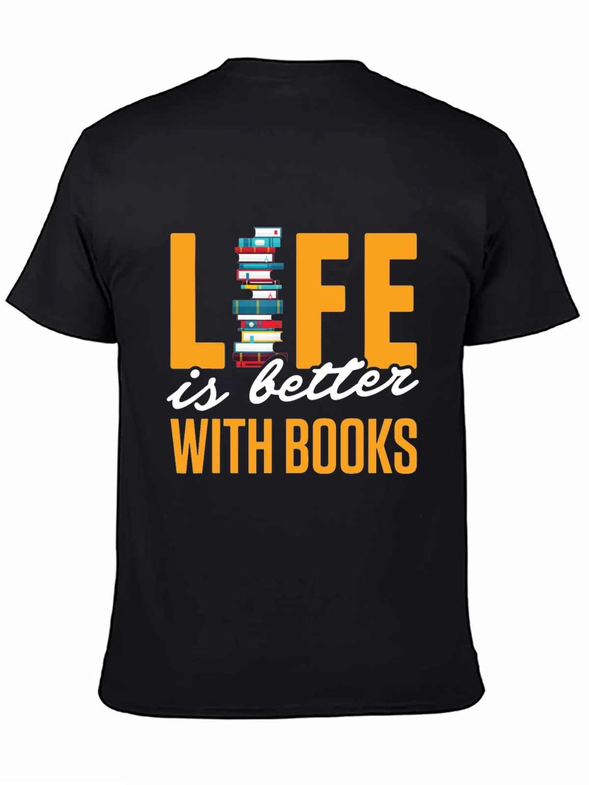 Life is Better with Books T-Shirt product image 4
