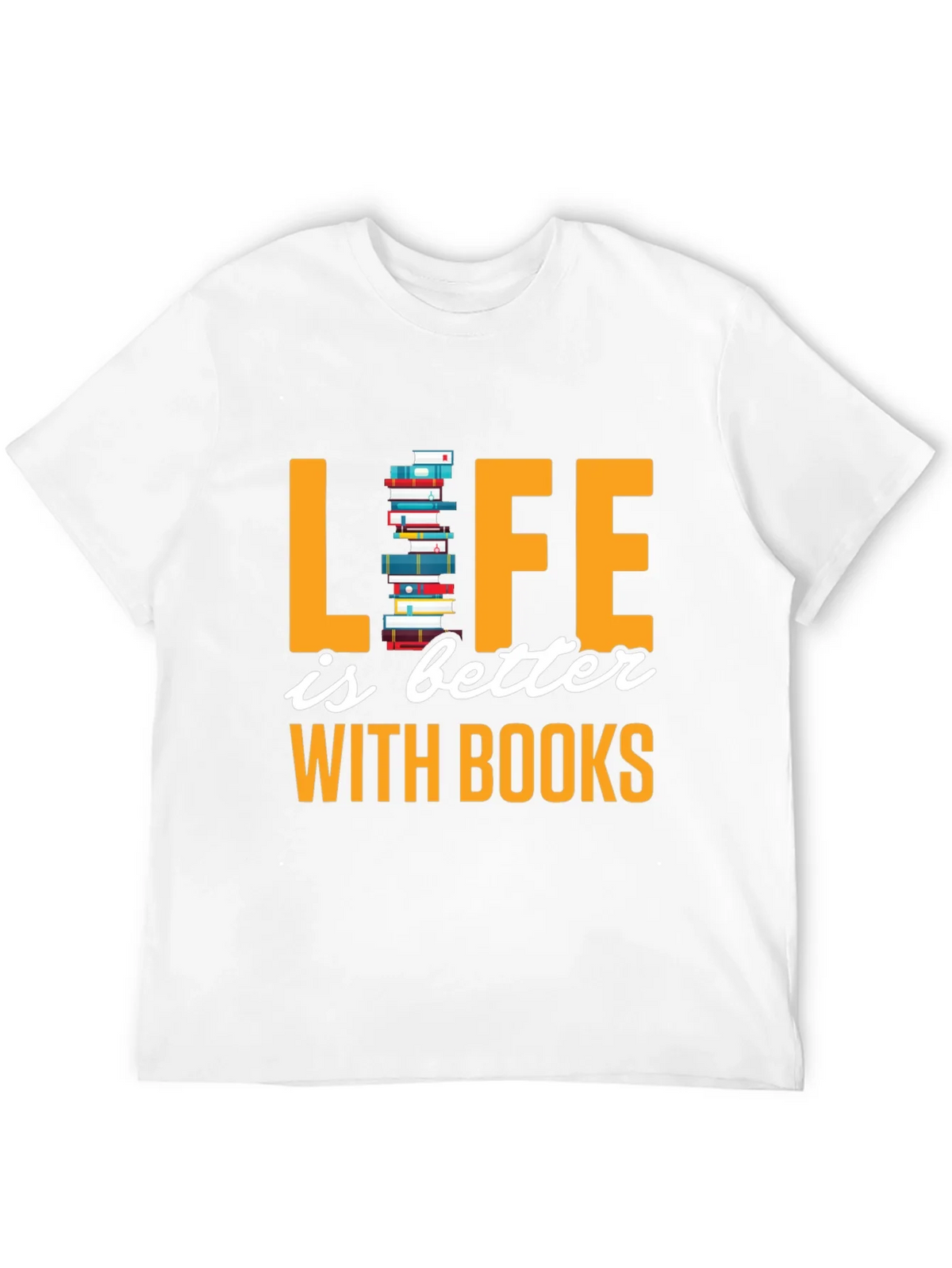 Life is Better with Books T-Shirt product image 11