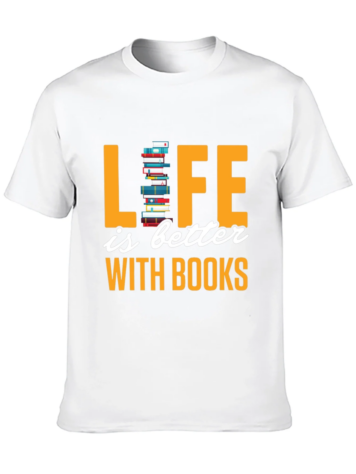 Life is Better with Books T-Shirt product image 9