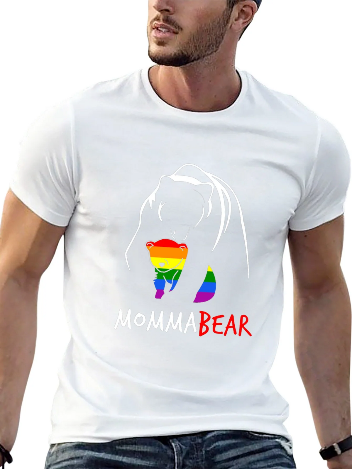 Momma Bear Pride T-Shirt product image 5