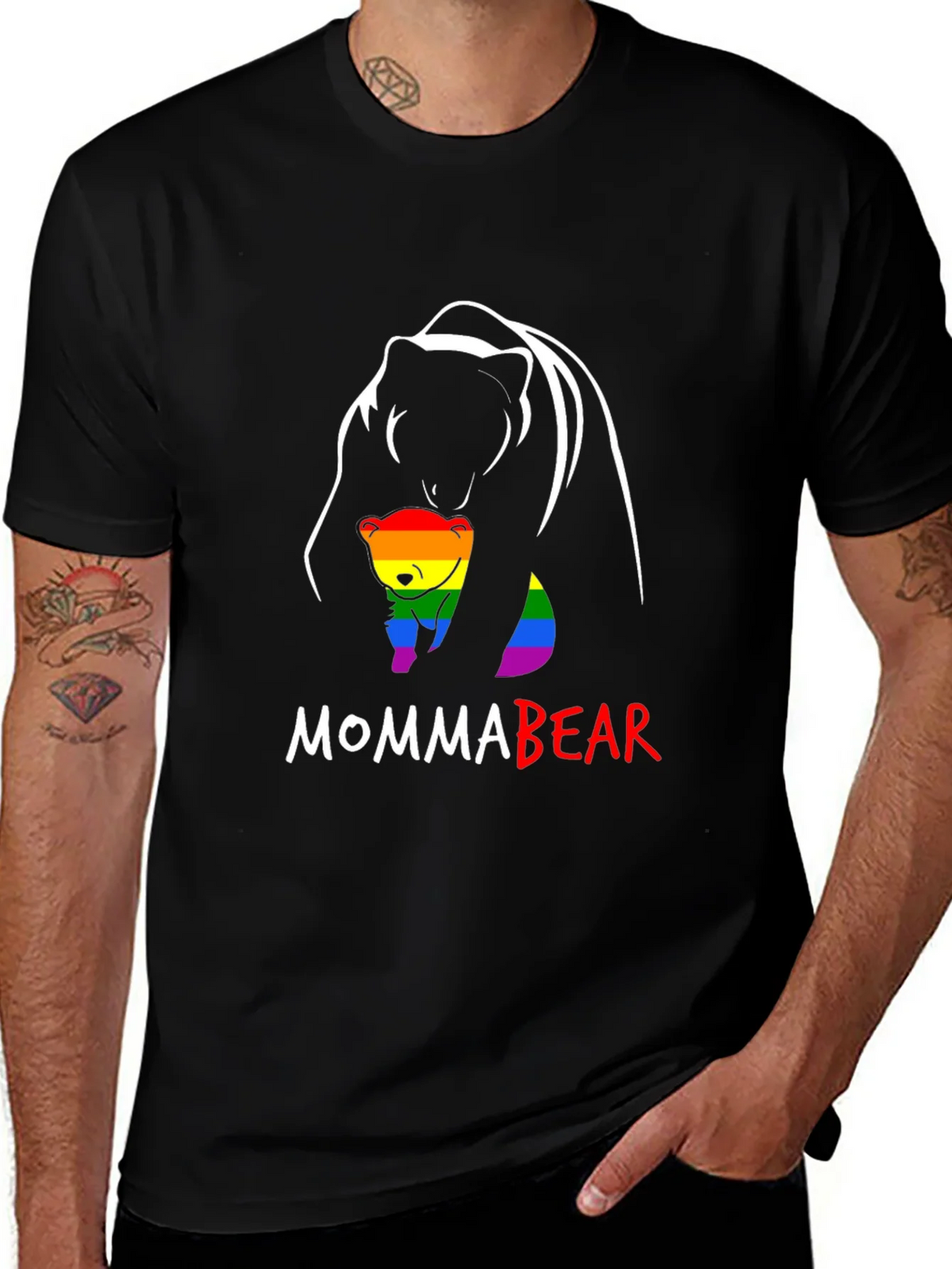 Momma Bear Pride T-Shirt product image 1