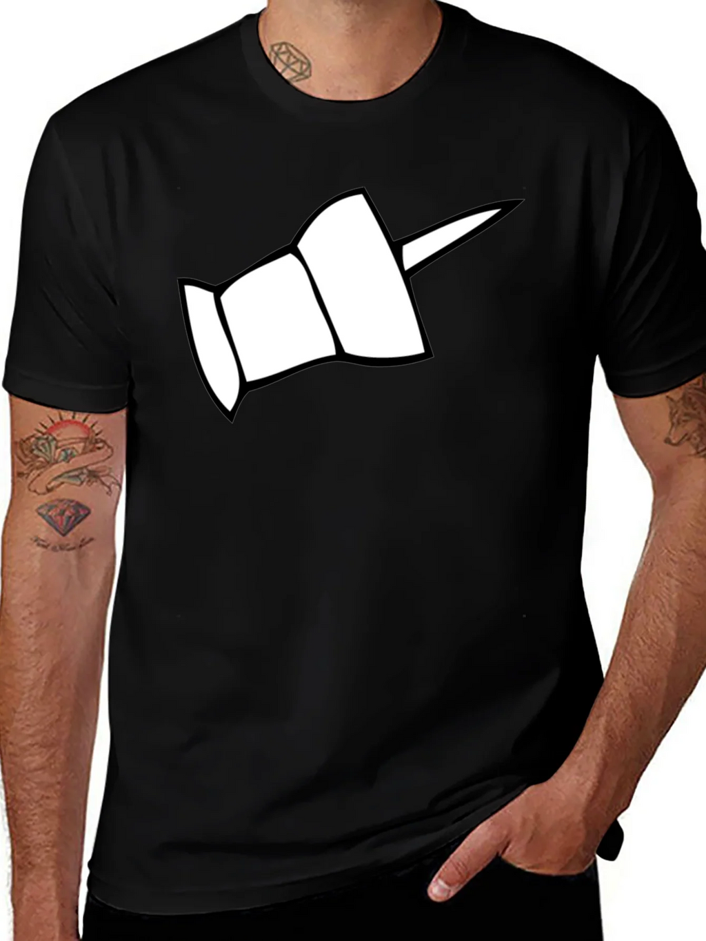 Thumb Tack Graphic T-Shirt - Bold & Edgy Design product image 1