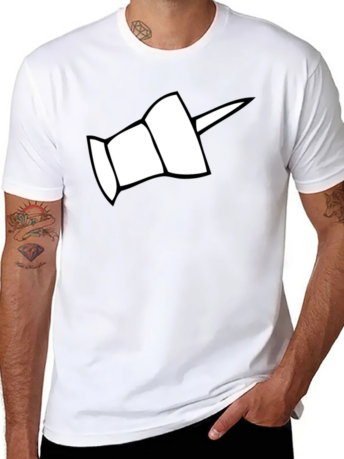 Thumb Tack Graphic T-Shirt - Bold & Edgy Design product image 7