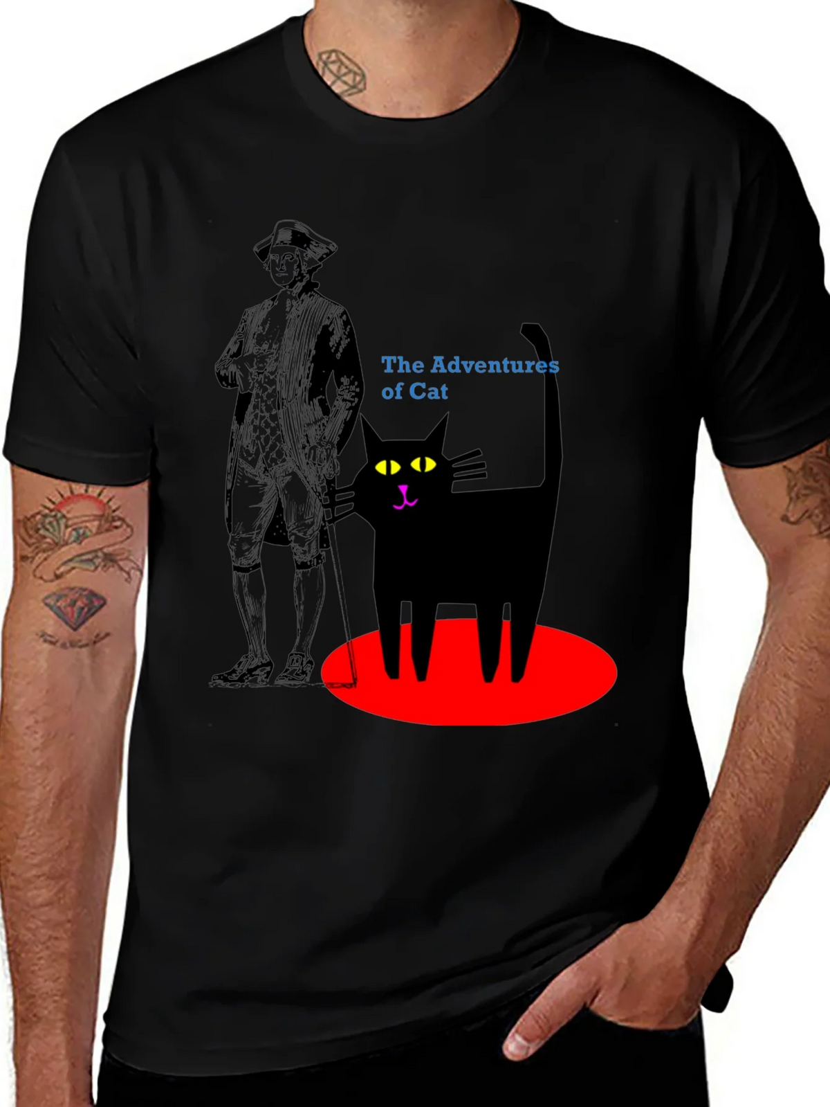 The Adventures of Cat Graphic T-Shirt product image 1