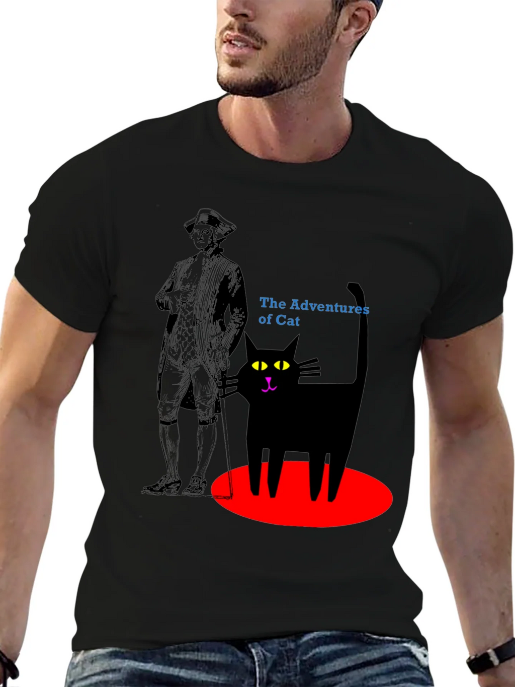The Adventures of Cat Graphic T-Shirt product image 6