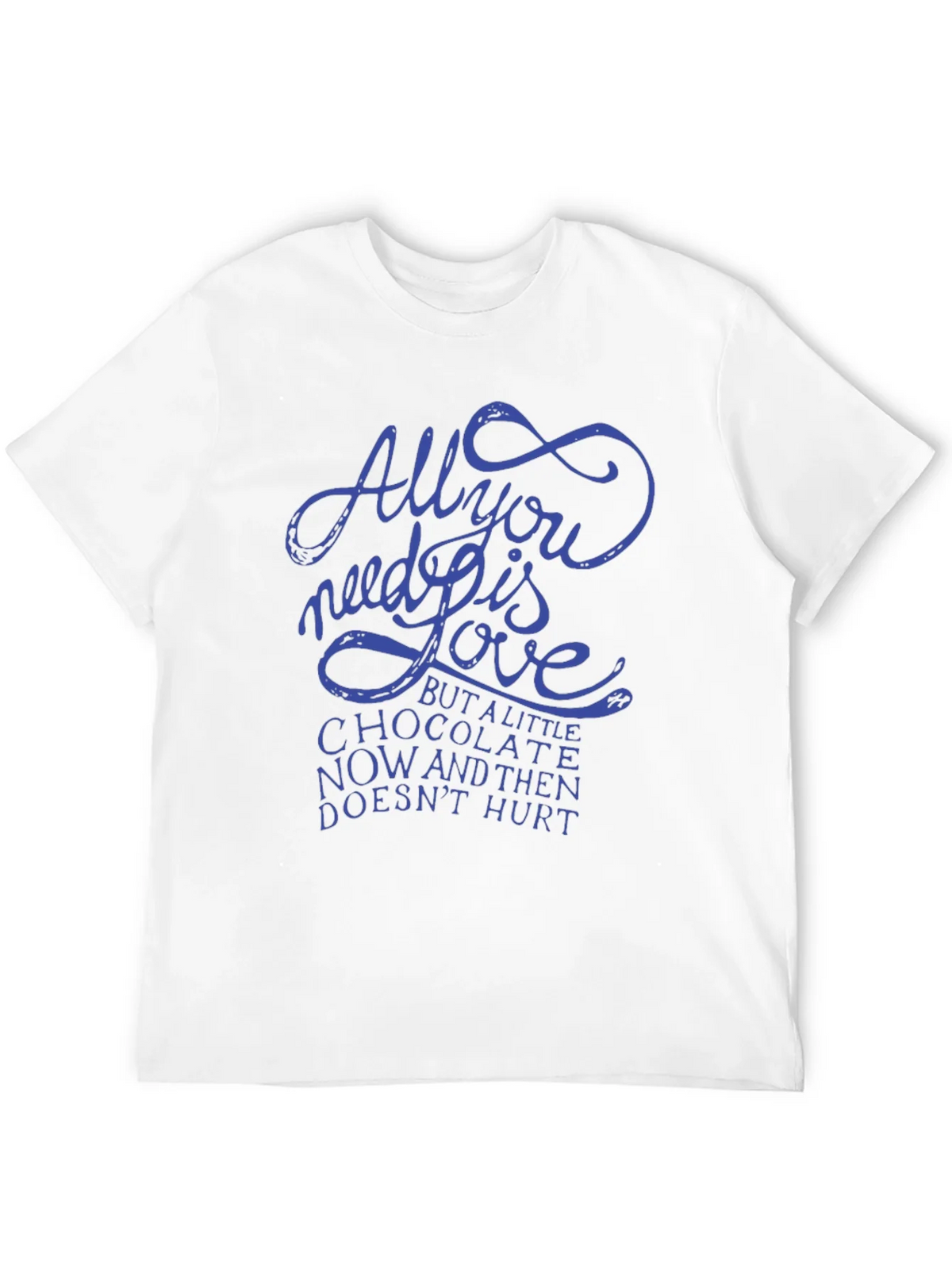 Love & Chocolate T-Shirt - Comfy Black Tee product image 3