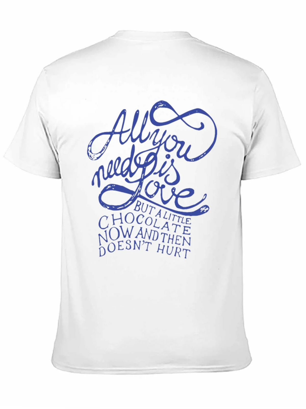 Love & Chocolate T-Shirt - Comfy Black Tee product image 2