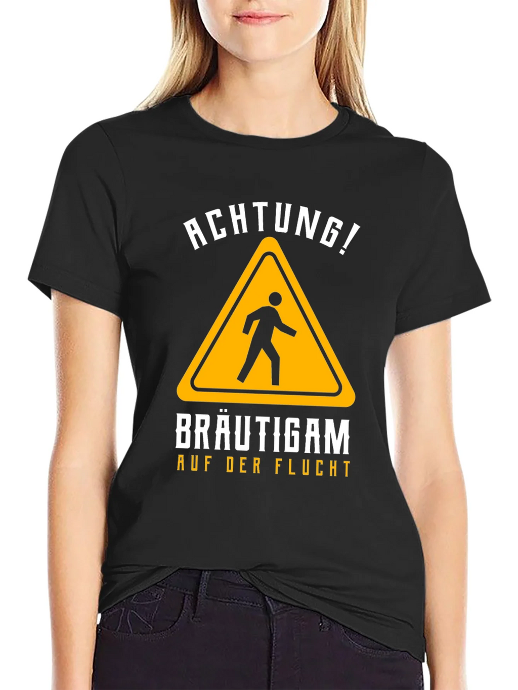 Groom on the Run T-Shirt - Funny Bachelor Party Tee product image 2