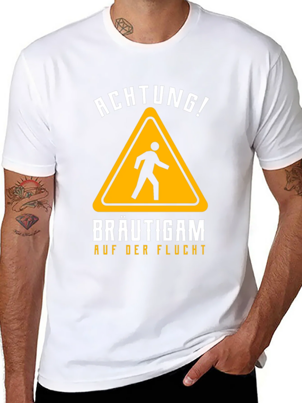 Groom on the Run T-Shirt - Funny Bachelor Party Tee product image 7