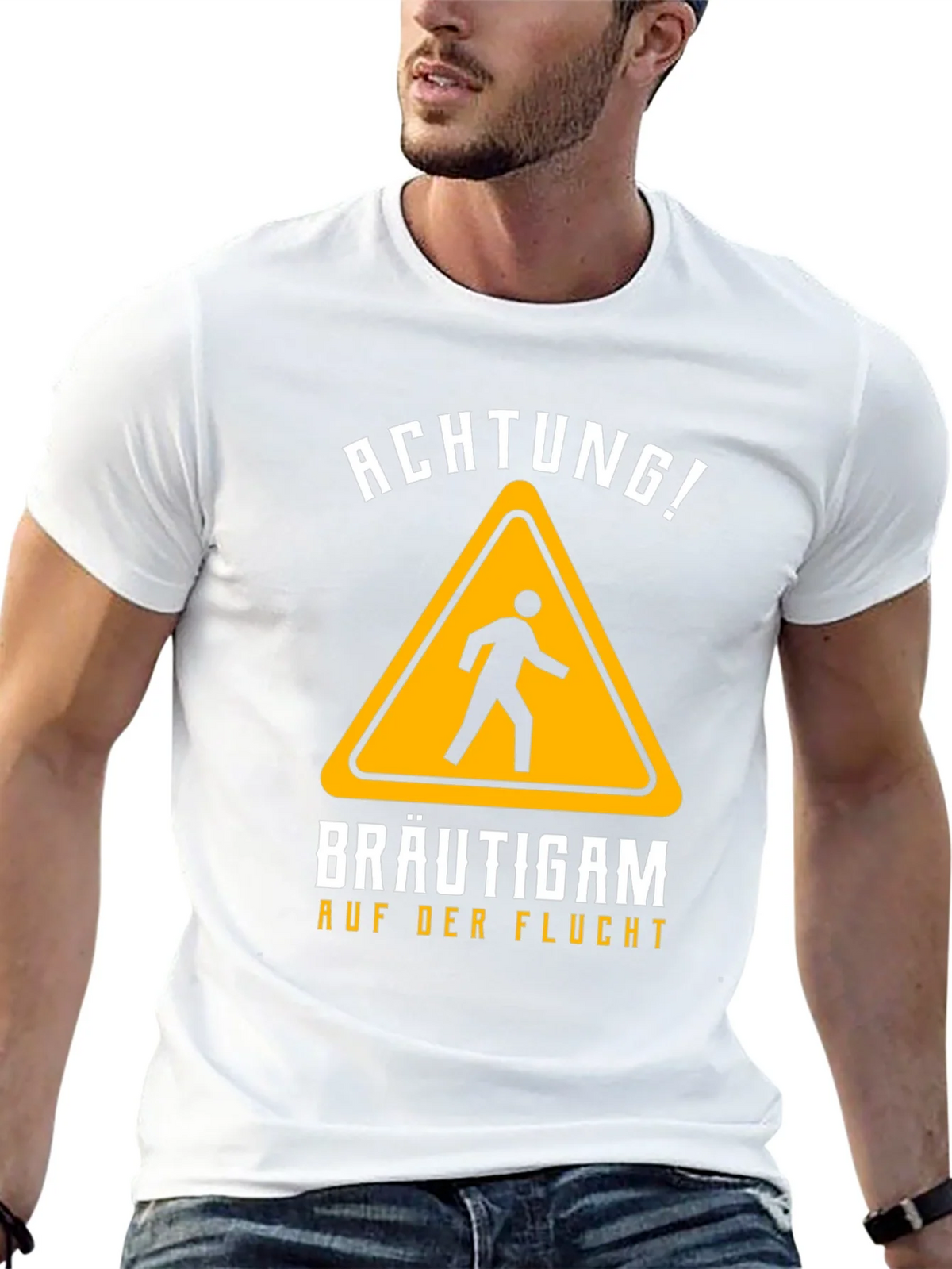 Groom on the Run T-Shirt - Funny Bachelor Party Tee product image 12