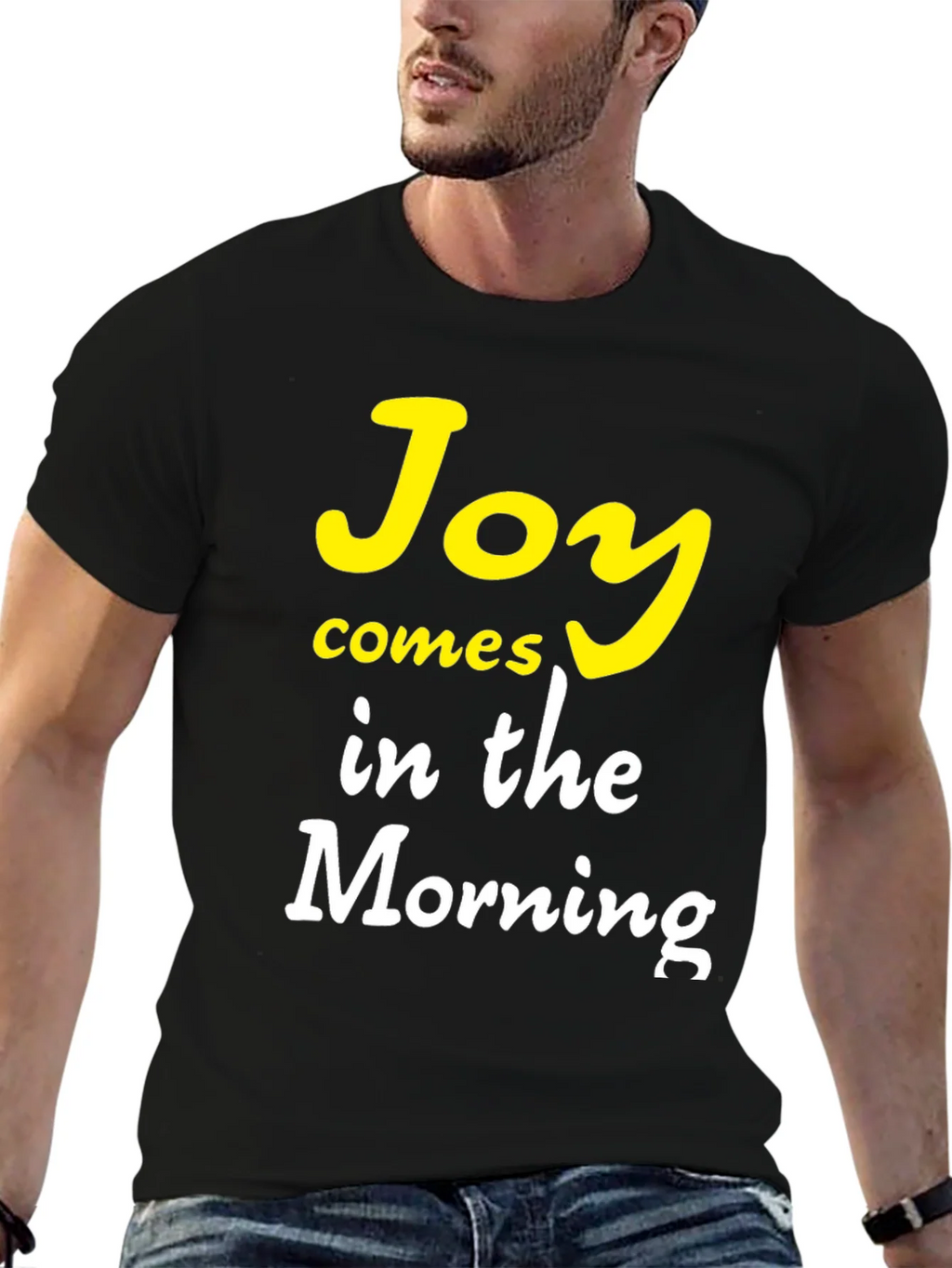 Joy Comes in the Morning Graphic T-Shirt product image 6
