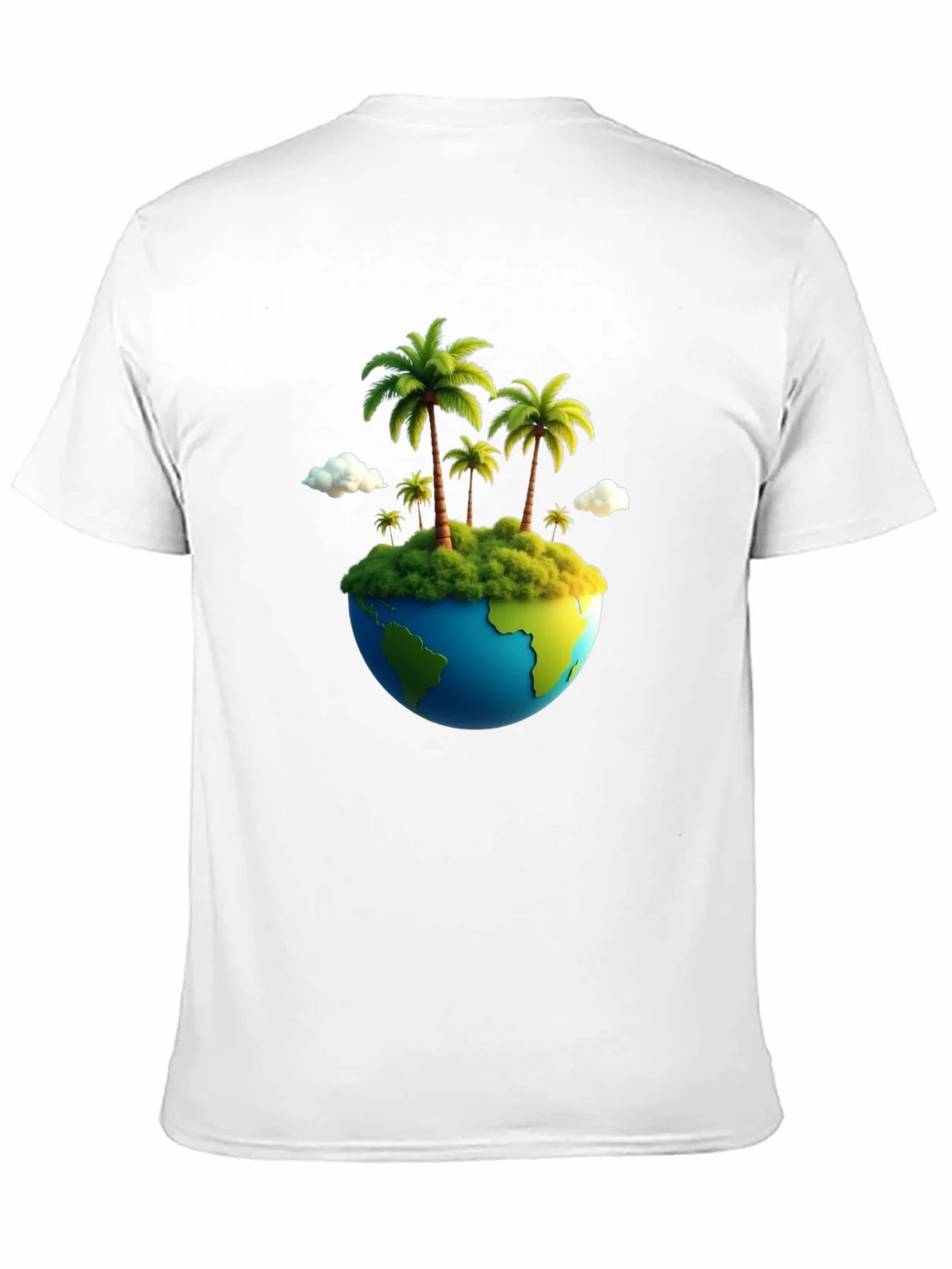 Island Paradise Earth Graphic Tee - Black product image 10