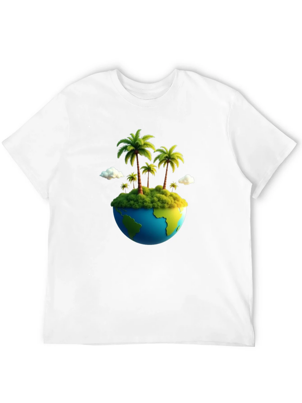 Island Paradise Earth Graphic Tee - Black product image 11