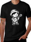 Banjo Boy T-Shirt - Black Cotton Tee product image 1