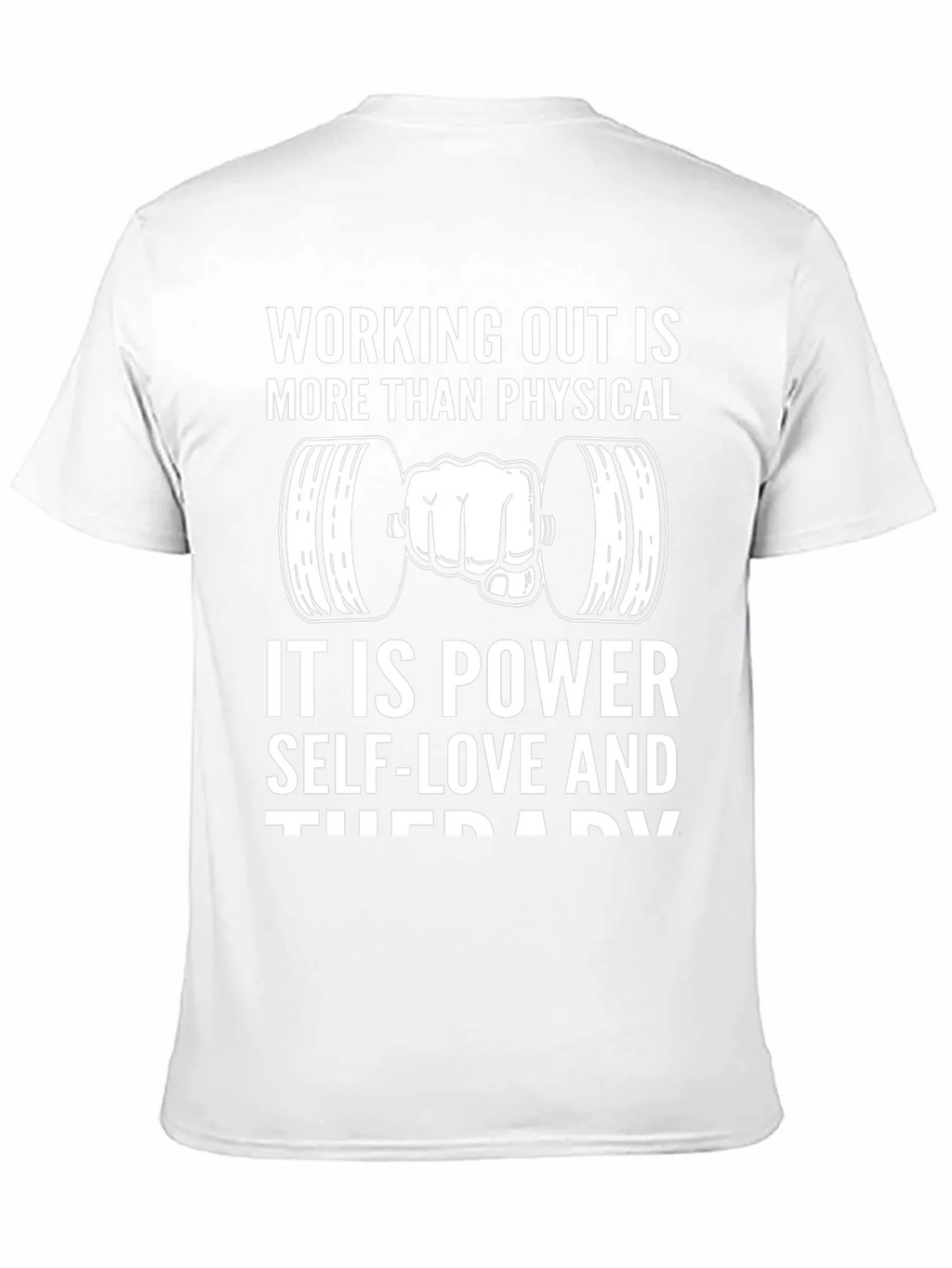 Workout Motivation T-Shirt - Power Self-Love & Therapy product image 10