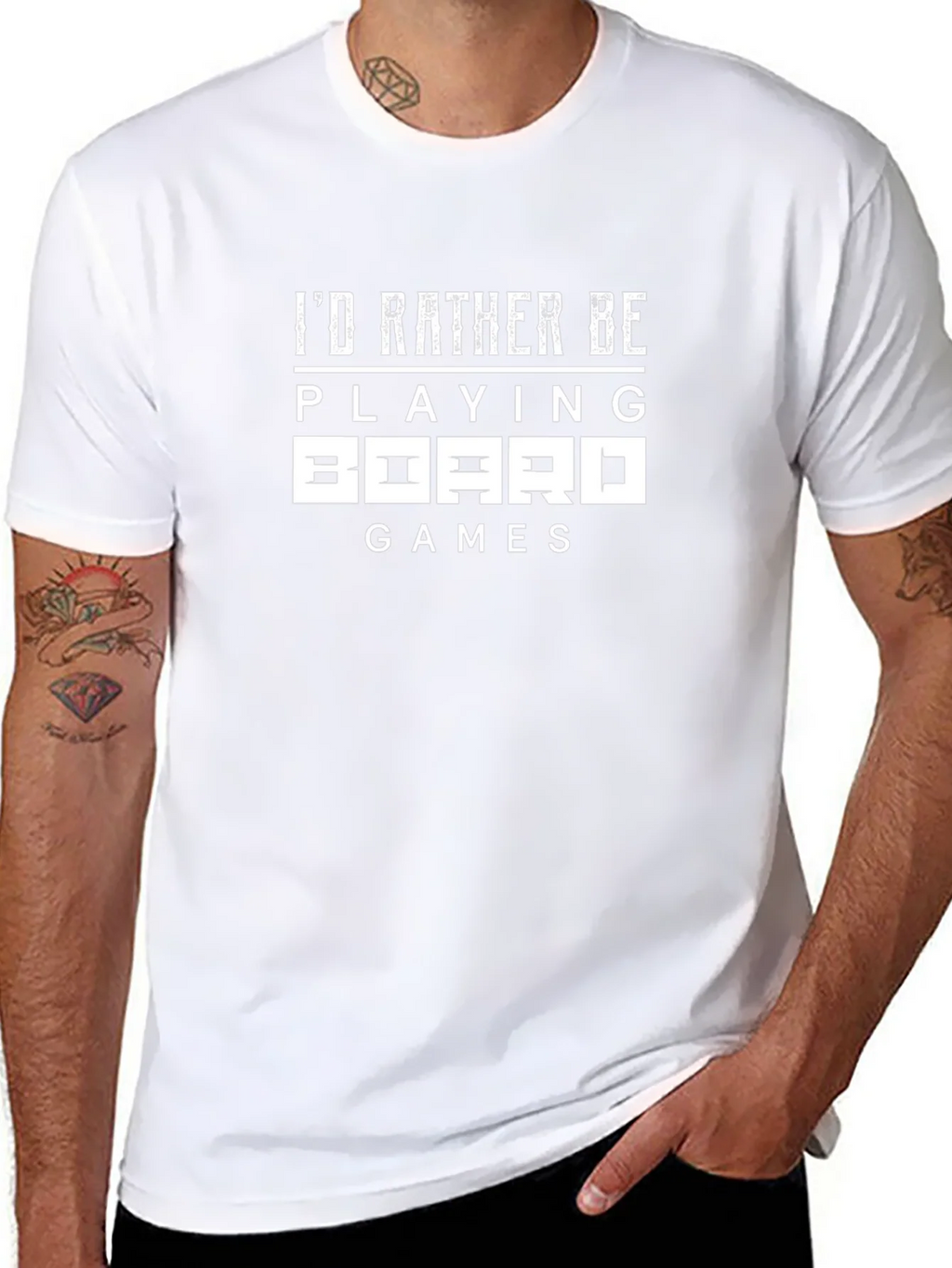 Board Game Enthusiast T-Shirt - Id Rather Be Playing product image 7