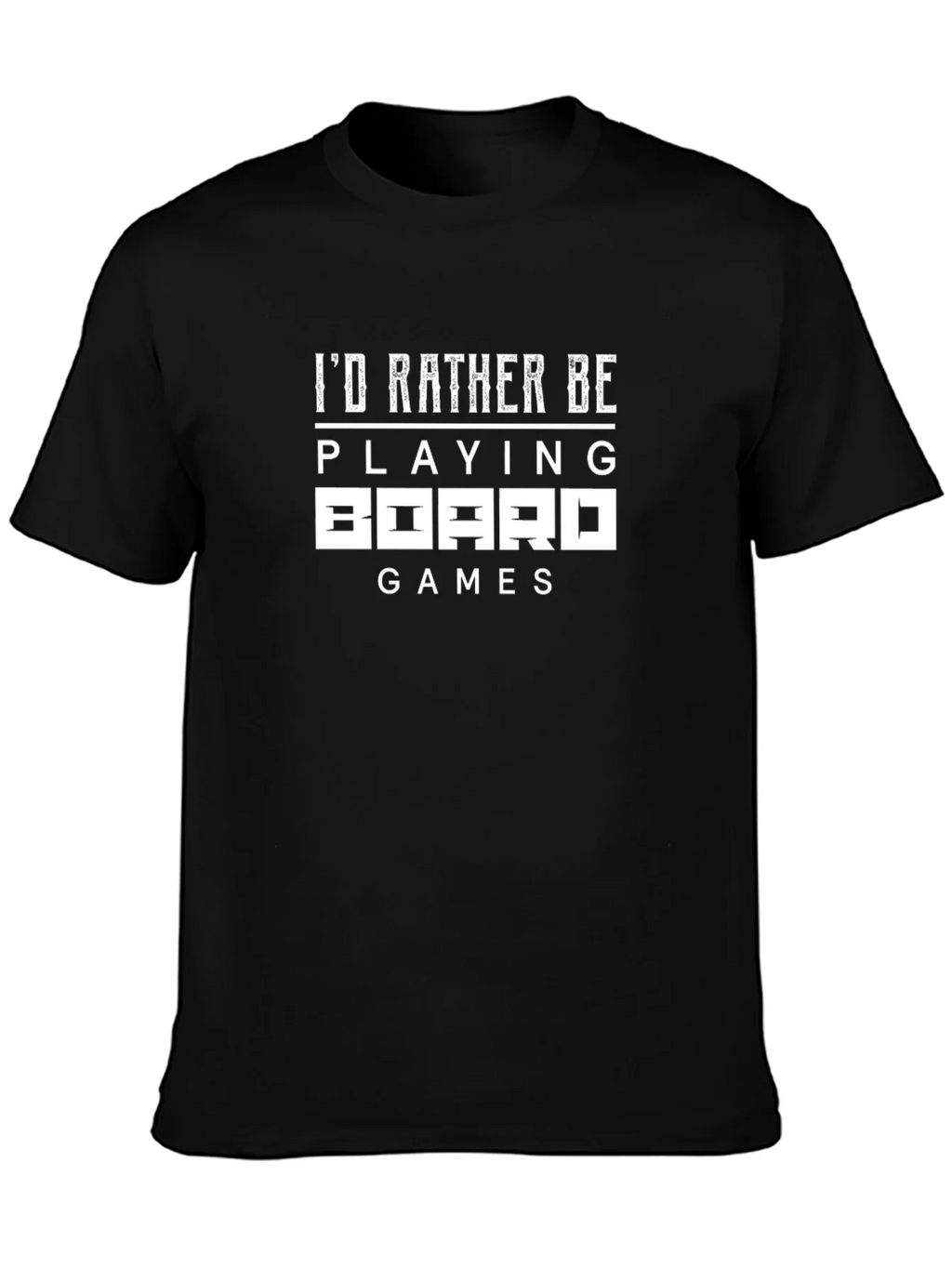 Board Game Enthusiast T-Shirt - Id Rather Be Playing product image 3