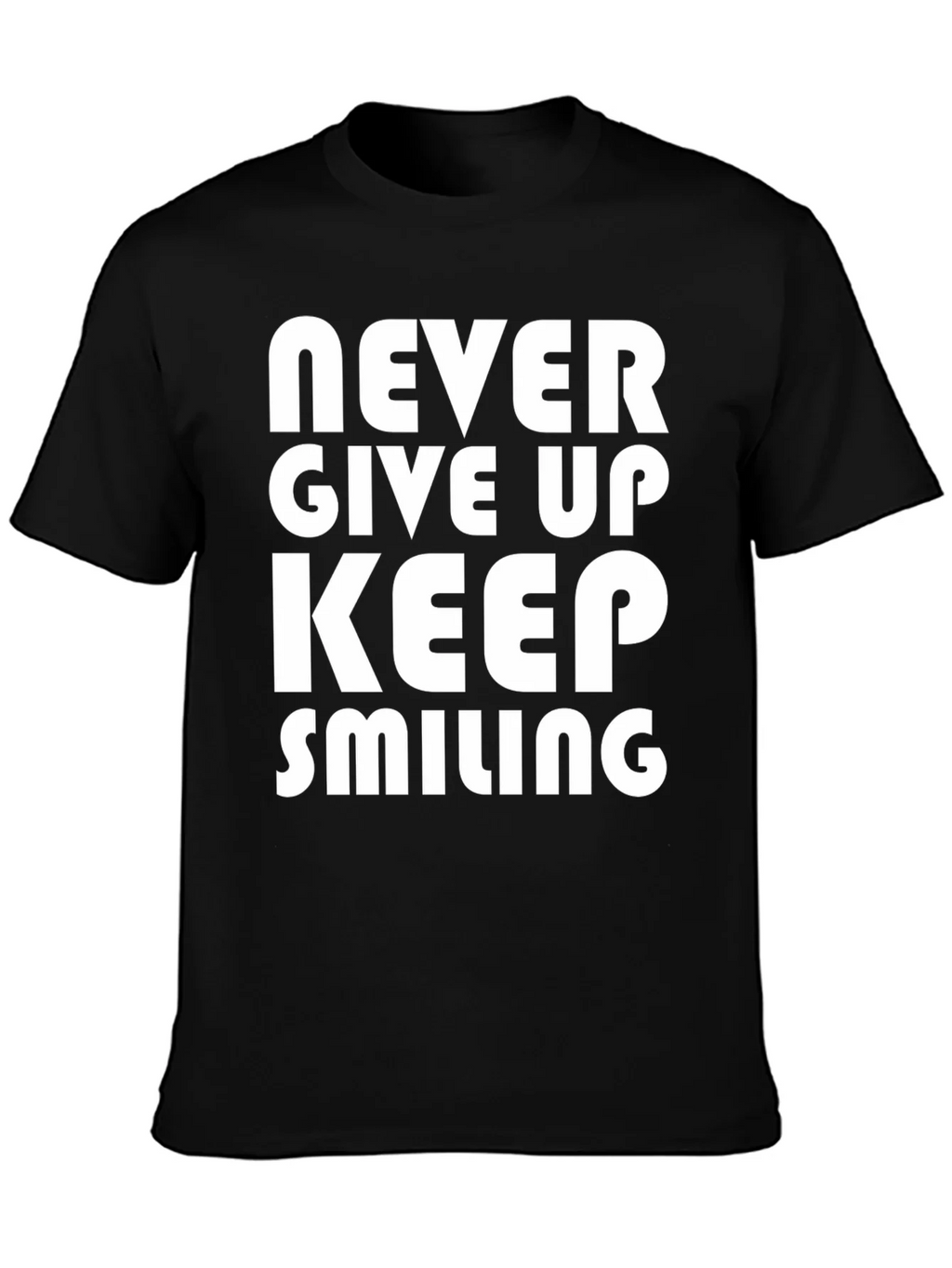 Never Give Up T-Shirt - Motivational Graphic Tee product image 3