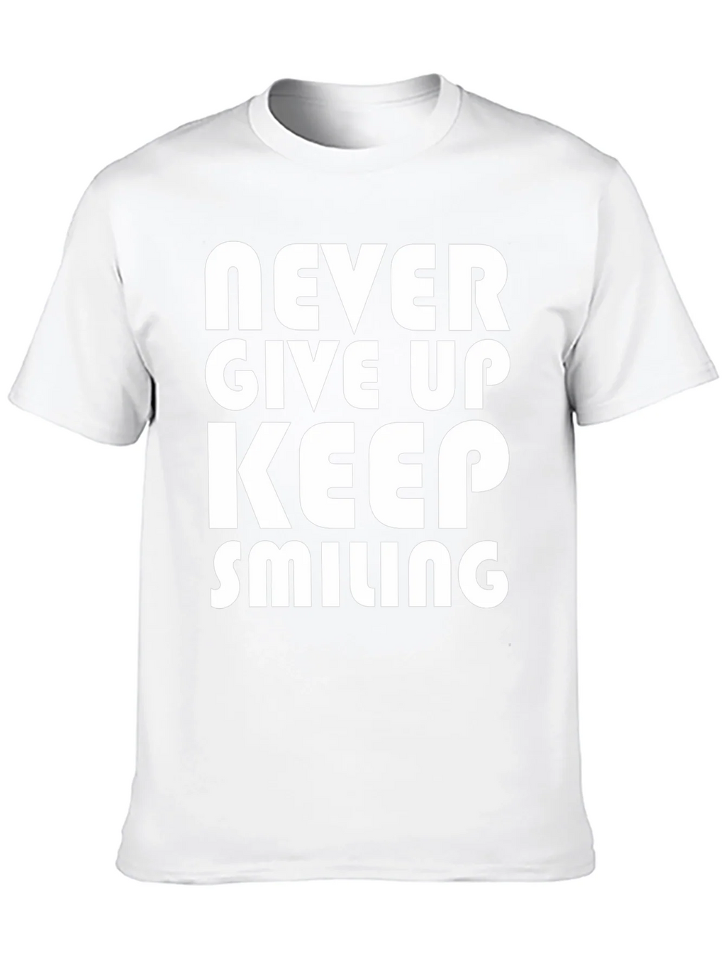 Never Give Up T-Shirt - Motivational Graphic Tee product image 9
