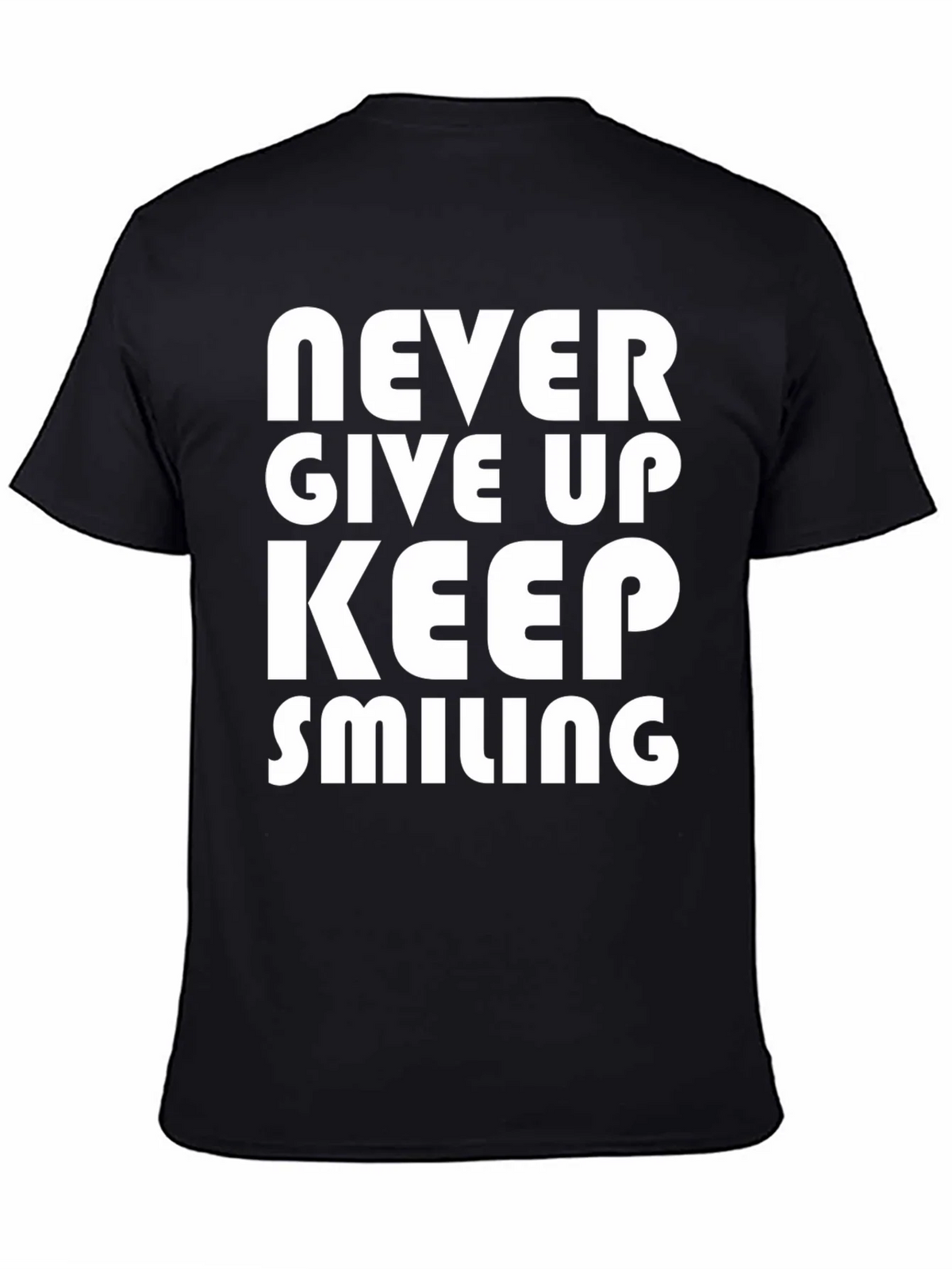 Never Give Up T-Shirt - Motivational Graphic Tee product image 4