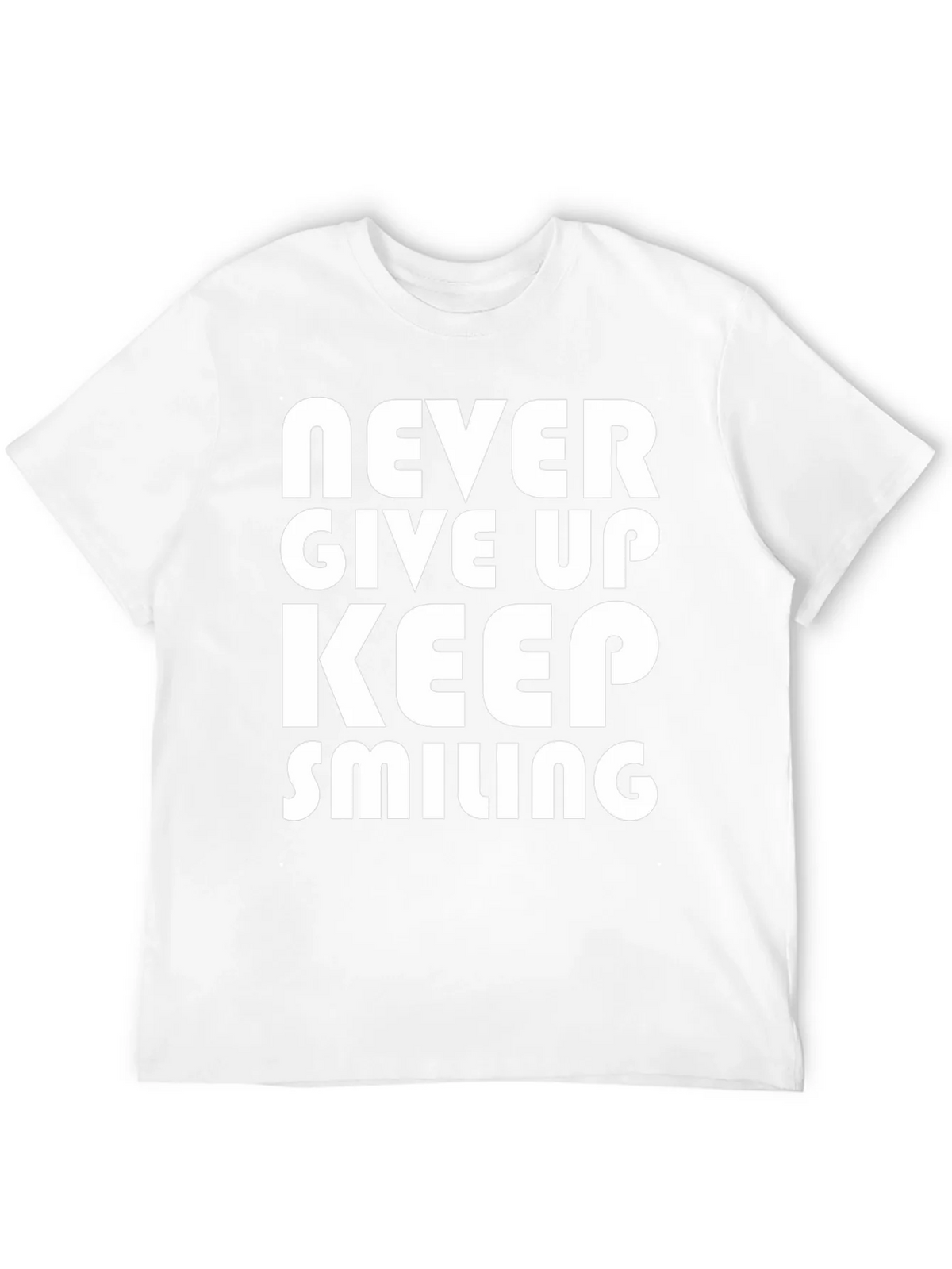 Never Give Up T-Shirt - Motivational Graphic Tee product image 11