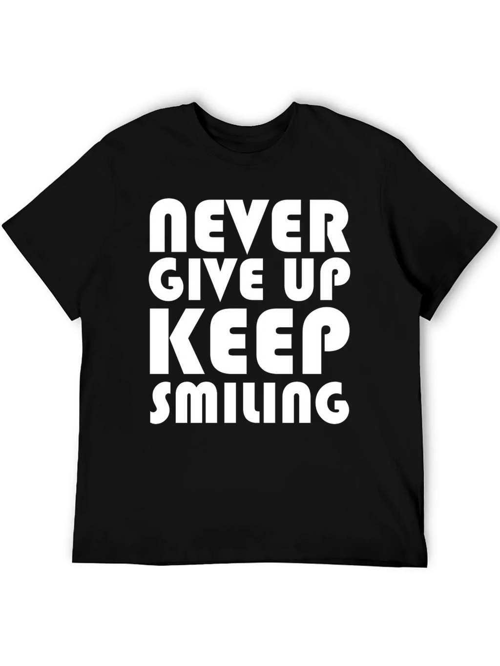 Never Give Up T-Shirt - Motivational Graphic Tee product image 5