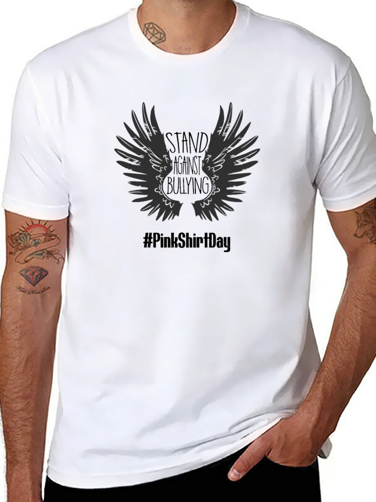 Stand Against Bullying T-Shirt - Pink Shirt Day product image 7