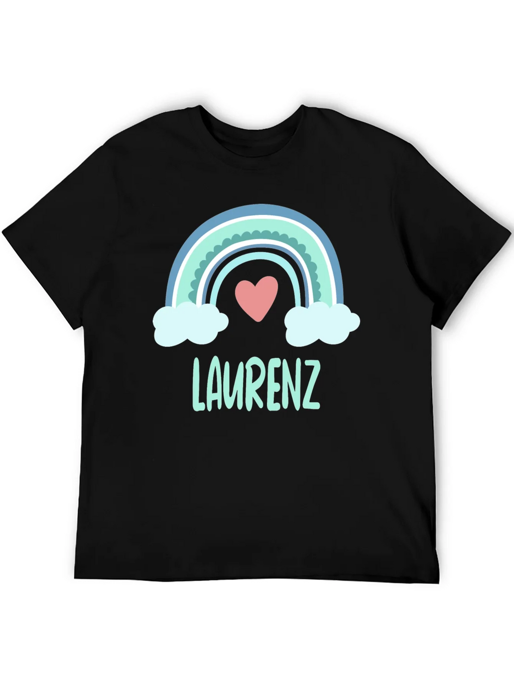 Personalized Rainbow Heart Tee - Laurenz Kids product image 3