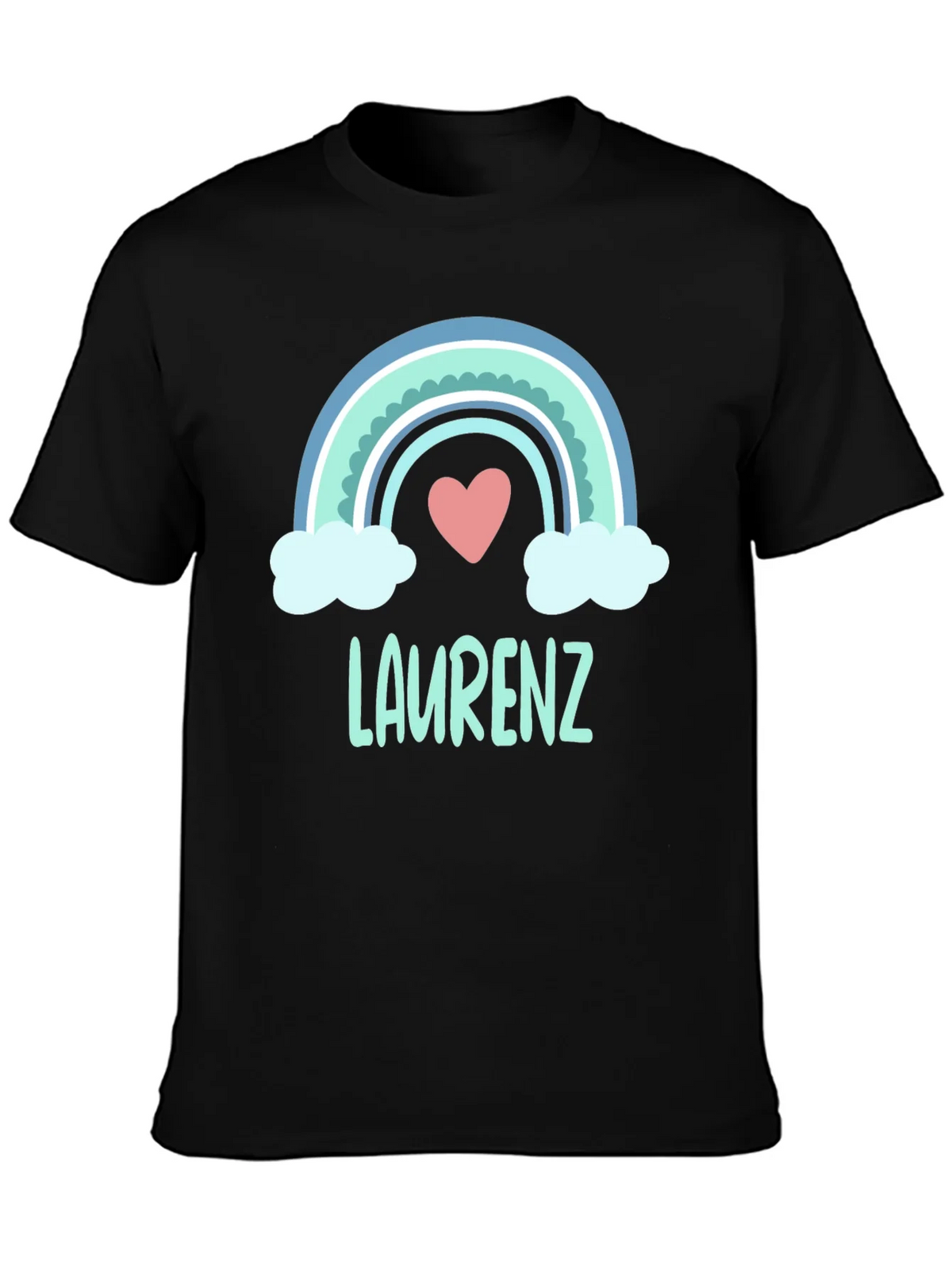 Personalized Rainbow Heart Tee - Laurenz Kids product image 2